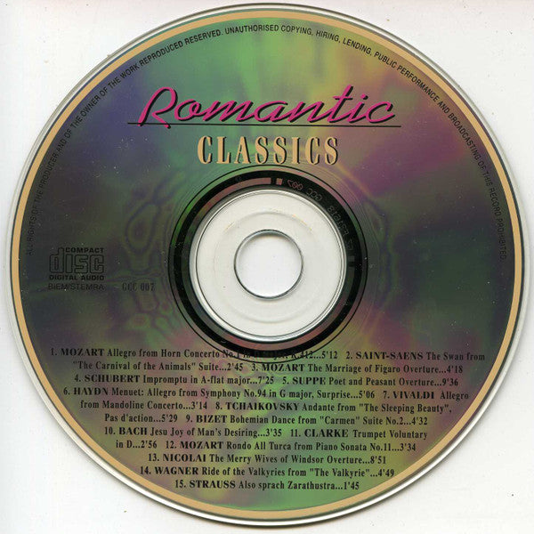 Various : Romantic Classics (CD, Comp)