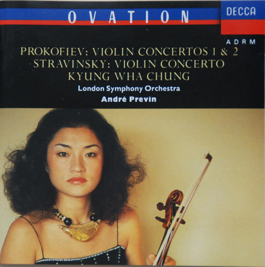 Sergei Prokofiev, Igor Stravinsky, Kyung-Wha Chung, London Symphony Orchestra, André Previn : Violin Concertos 1 & 2 - Violin Concerto (CD, Comp, RM)