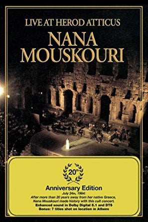 Nana Mouskouri : Live At Herod Atticus (DVD, Enh, S/Edition, 20t)