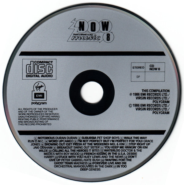 Various : Now That's What I Call Music 8 (CD, Comp)