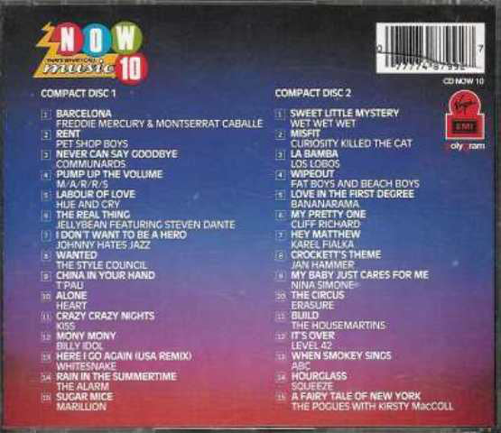 Various : Now That's What I Call Music 10 (2xCD, Comp)