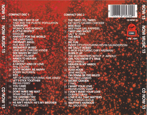 Various : Now That's What I Call Music 13 (2xCD, Comp, Dis)