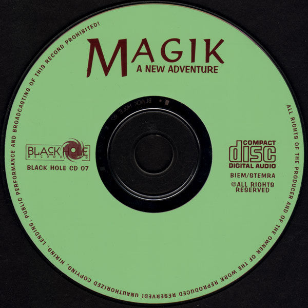 DJ Tiësto : Magik: A New Adventure (CD, Comp, Mixed)