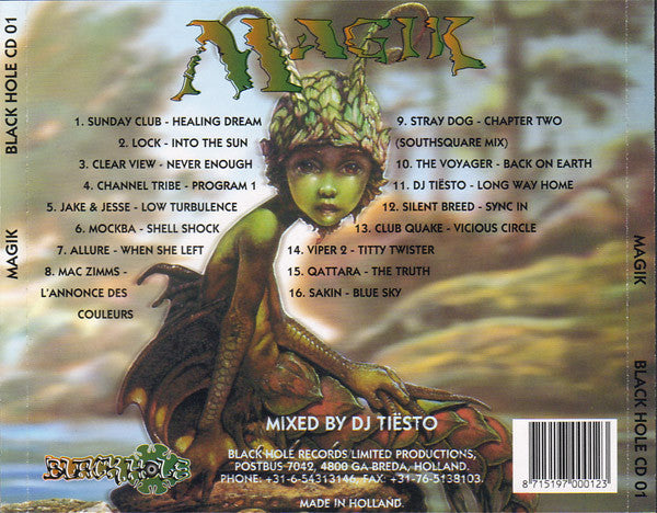 DJ Tiësto : Magik (CD, Comp, Mixed)