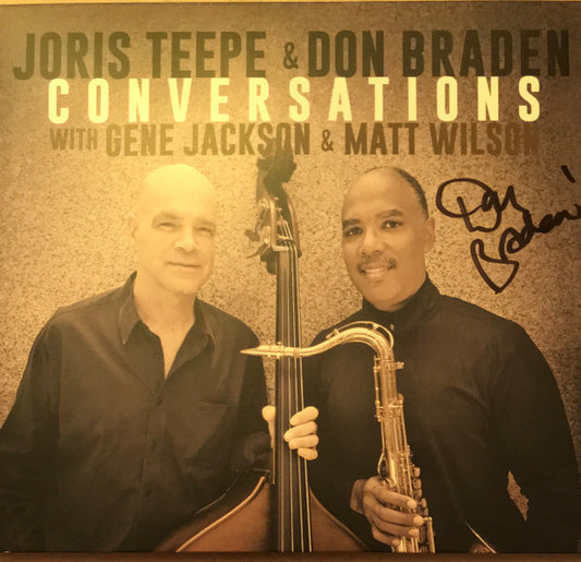 Joris Teepe & Don Braden : Conversations (CD, Album)