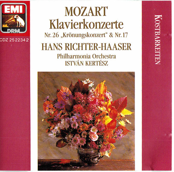 Wolfgang Amadeus Mozart - Hans Richter-Haaser - István Kertész - Philharmonia Orchestra : Klavierkonzerte Nr. 26 "Krönungskonzert" & Nr. 17  (CD, Album)