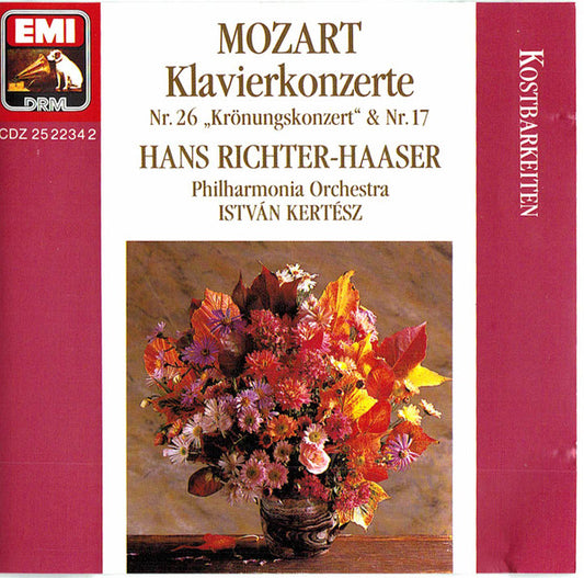 Wolfgang Amadeus Mozart - Hans Richter-Haaser - István Kertész - Philharmonia Orchestra : Klavierkonzerte Nr. 26 "Krönungskonzert" & Nr. 17  (CD, Album)
