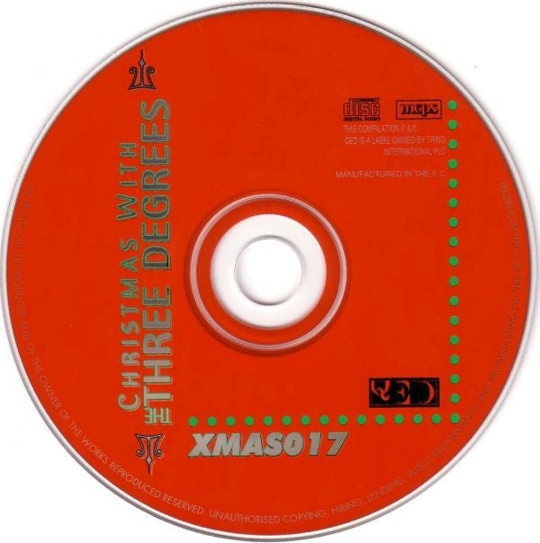 The Three Degrees : Christmas With The Three Degrees (CD, Album)