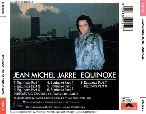 Jean-Michel Jarre : Equinoxe (CD, Album, RE, Red)