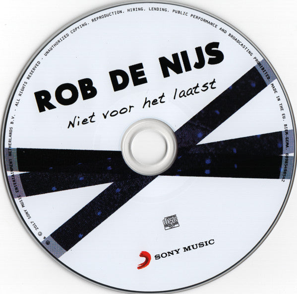 Rob de Nijs : Niet Voor Het Laatst (CD, Album)