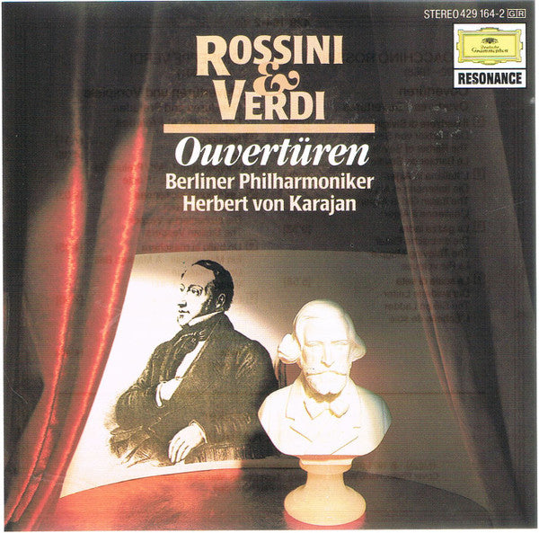Gioacchino Rossini & Giuseppe Verdi, Berliner Philharmoniker | Herbert von Karajan : Overtures (CD, Comp)