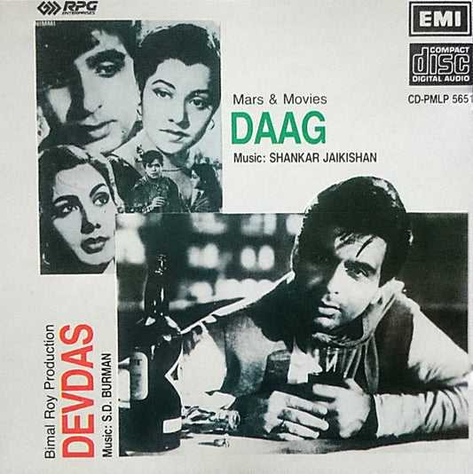 Shankar-Jaikishan, S. D. Burman : Daag / Devdas (CD, Album, Comp)