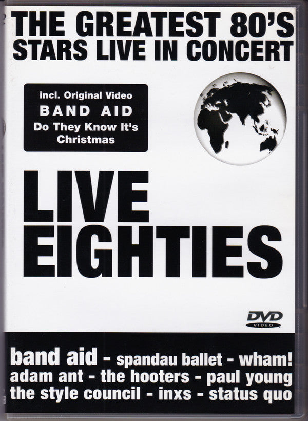 Various : Live Eighties (DVD, Comp, PAL)