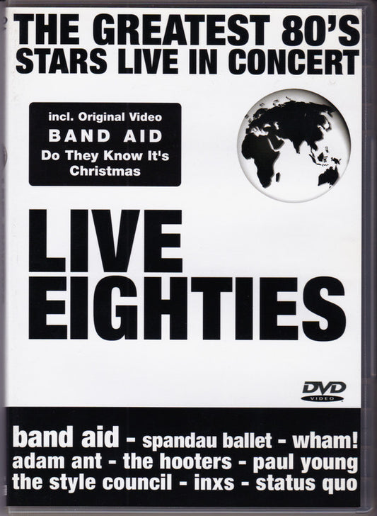 Various : Live Eighties (DVD, Comp, PAL)