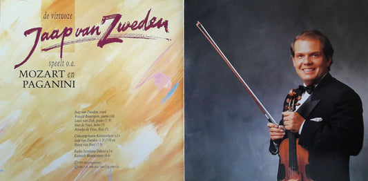Jaap van Zweden : De Virtuoze Jaap Van Zweden Speelt O.A. Mozart En Paganini (CD, Album)