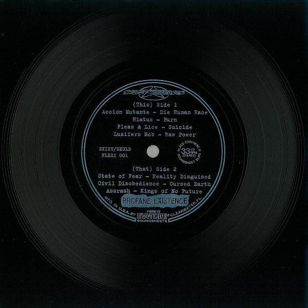Various : Die Human Race (Flexi, 7", Shape, Comp)