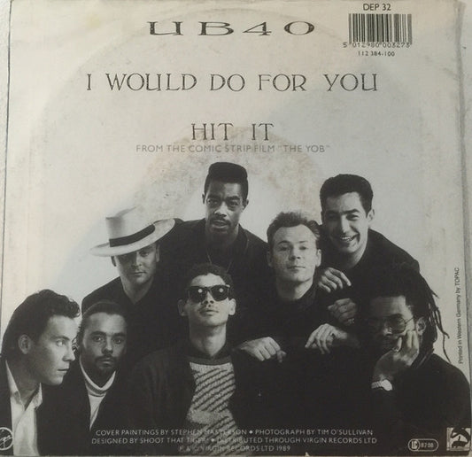 UB40 : I Would Do For You (7", Single)