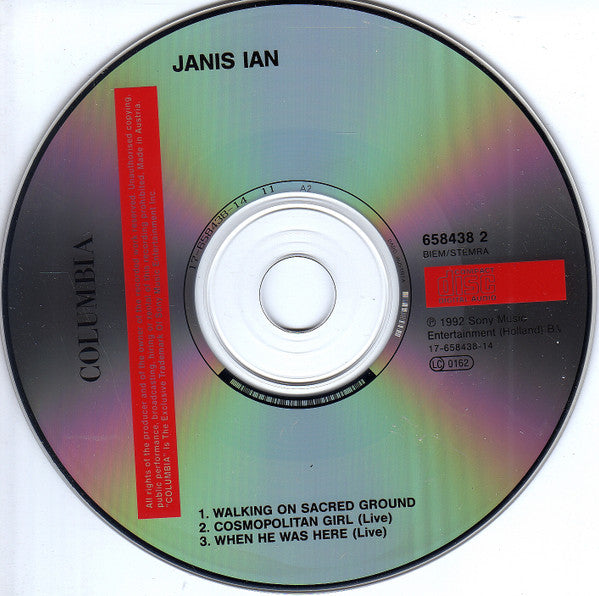 Janis Ian : Walking On Sacred Ground (CD, Maxi)