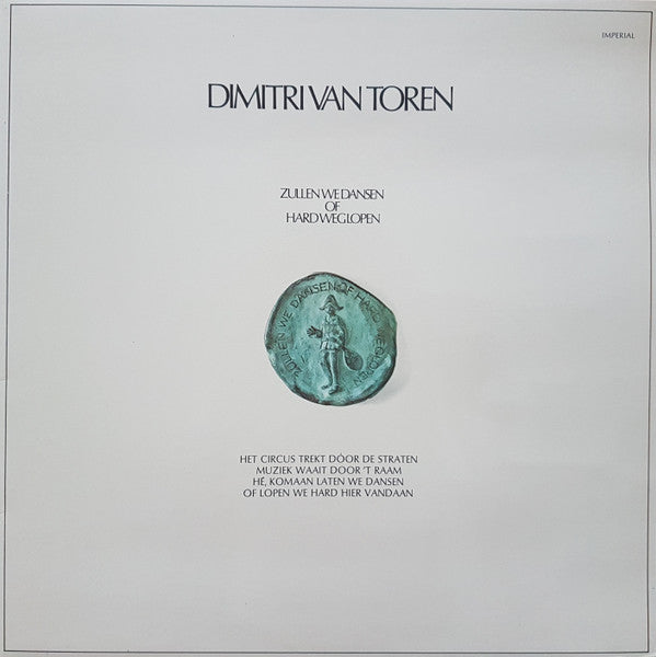 Dimitri Van Toren : Zullen We Dansen Of Hard Weglopen (LP, Album, Gat)