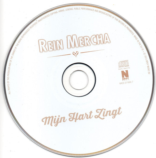Rein Mercha : Mijn Hart Zingt (CD, Album)