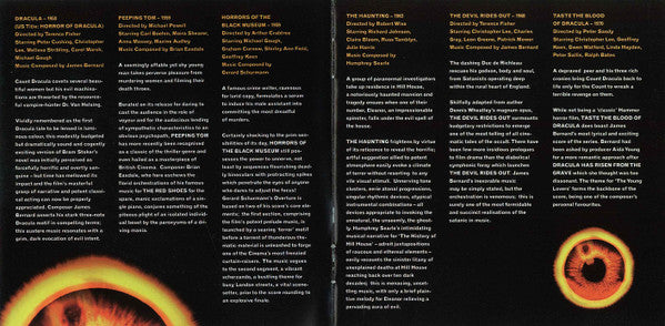 Dimitri Tiomkin, Franz Waxman, Carl Davis (5), James Bernard (2), Brian Easdale, Gerard Schurmann :  A History Of Horror From Nosferatu To The Sixth Sense (2xCD)