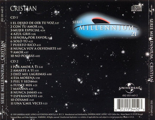 Cristian Castro : Serie Millennium 21 (2xCD, Comp)