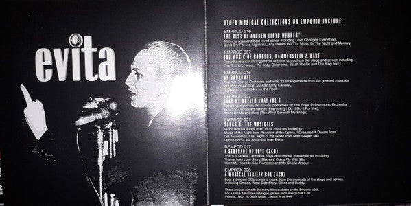Orlando Pops Orchestra : Andrew Lloyd Webber's Evita: Performed By The Orlando Pops Orchestra (CD, RE)