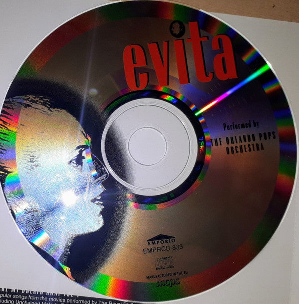 Orlando Pops Orchestra : Andrew Lloyd Webber's Evita: Performed By The Orlando Pops Orchestra (CD, RE)