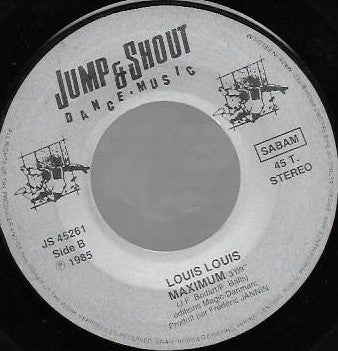 Louis Louis (2) : En Dessous de Mon Pouce  (7", Single)