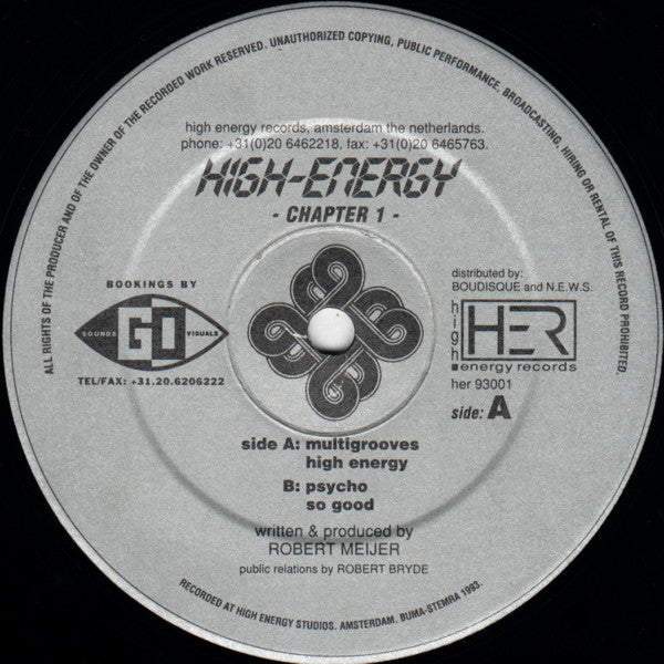 High Energy : Chapter One (12")