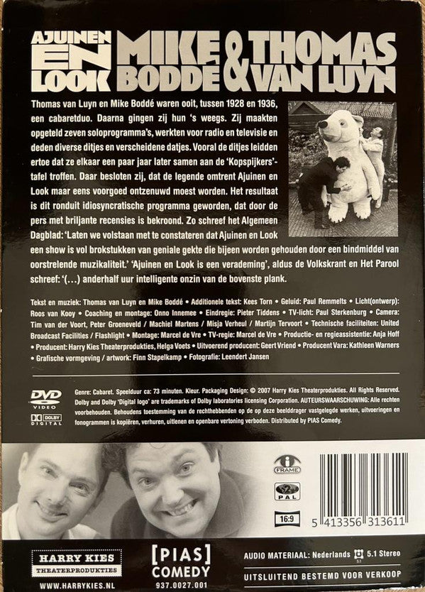 Ajuinen & Look : Ajuinen En Look Ft. Mike Boddé & Thomas Van Luyn (DVD-V)