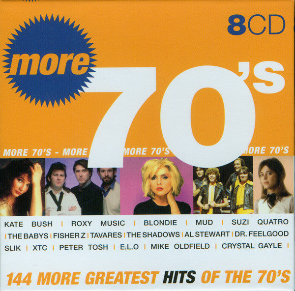 Various : More 70's (144 More Greatest Hits Of The 70's) (8xCD, Comp + Box)