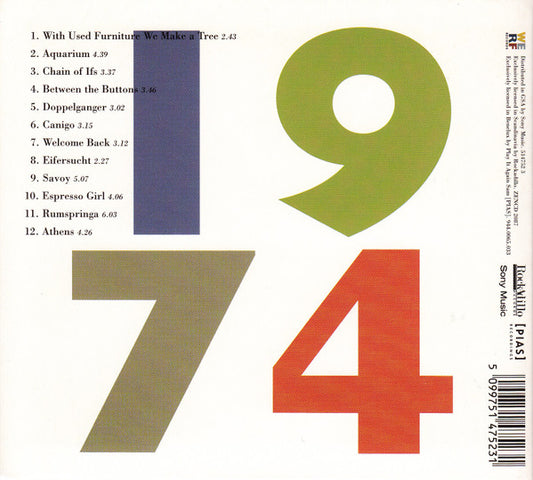 The Nits : 1974 (CD, Album + DVD-V)