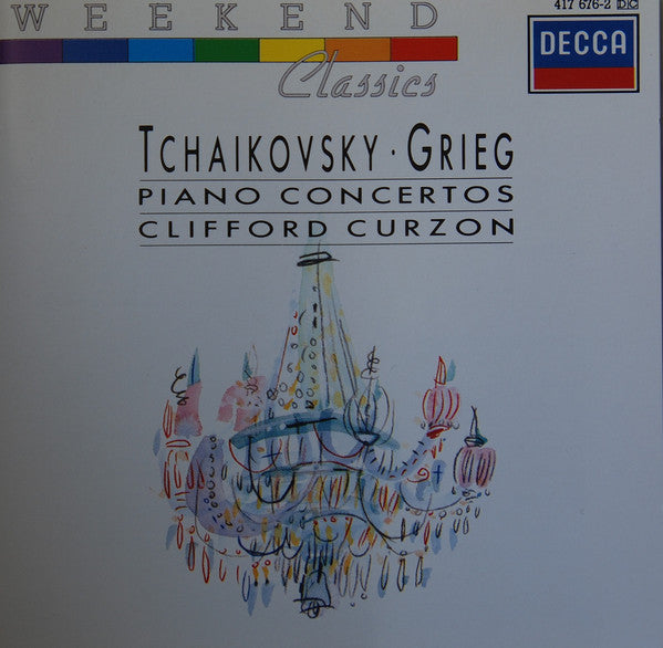 Pyotr Ilyich Tchaikovsky, Edvard Grieg, Clifford Curzon : Piano Concertos (CD, Comp)