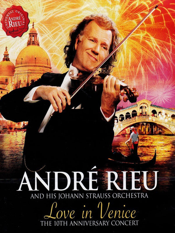 André Rieu And His Johann Strauß Orchestra : Love In Venice: The 10th Anniversary Concert (DVD-V, NTSC)