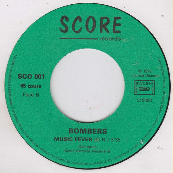 Bombers : Get Dancin' / Music Fever (7", Single)