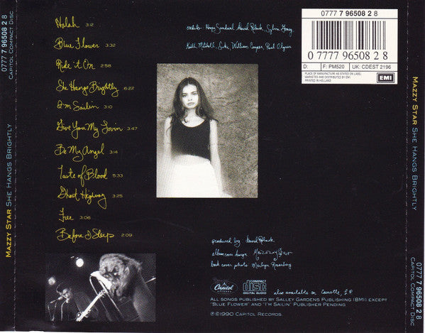 Mazzy Star : She Hangs Brightly (CD, Album)