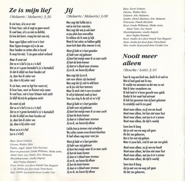 Helmut Lotti : Alles Wat Ik Voel (CD, Album)