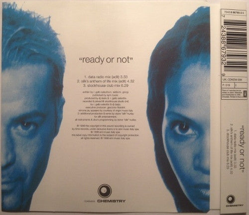 DJ Dado & Simone Jay : Ready Or Not (CD, Single)