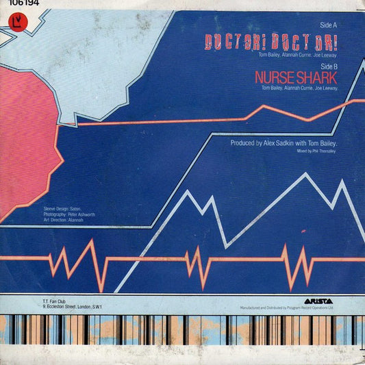Thompson Twins : Doctor! Doctor! (7", Single)