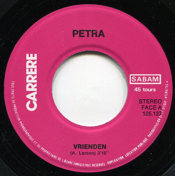 Petra (4) : Vrienden (7")