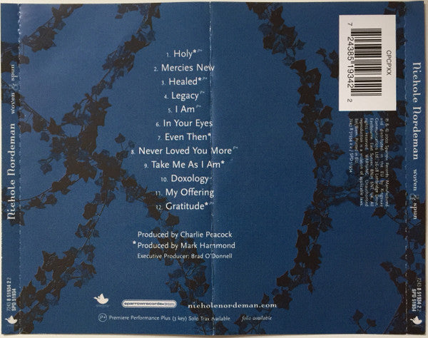 Nichole Nordeman : Woven & Spun (CD, Album)