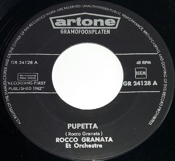 Rocco Granata : Pupetta / Tango D'Amore (7", Single)