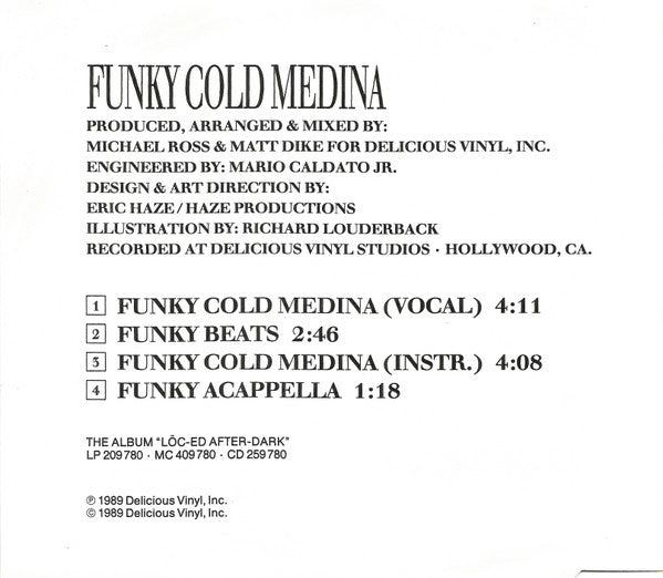 Tone Loc : Funky Cold Medina (CD, Single)