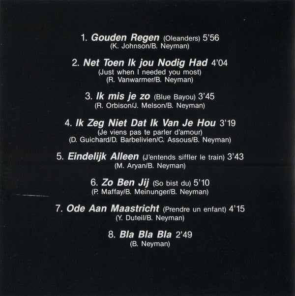 Benny Neyman : Gouden Regen (CD, Album, RE)
