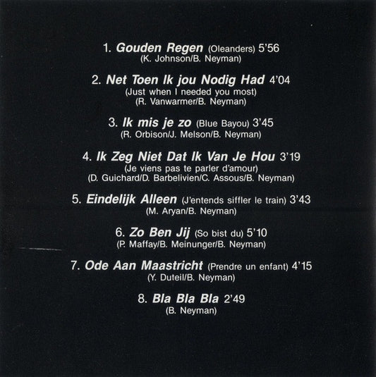 Benny Neyman : Gouden Regen (CD, Album, RE)