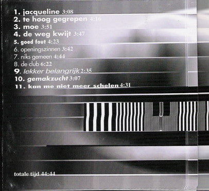 Eddy Zoëy : 6 Maanden Geen Teevee (CD, Album)