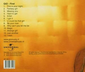 Gio (3) : First (CD, Album)