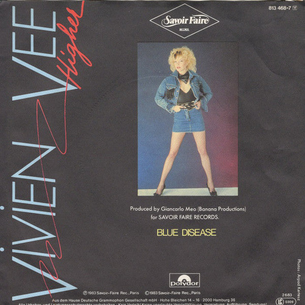 Vivien Vee : Higher (7")