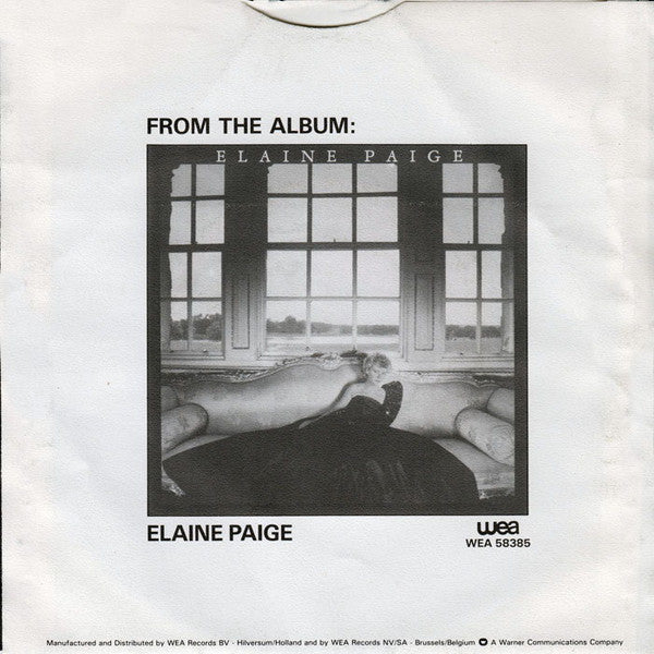 Elaine Paige : The Second Time (Theme From "Bilitis") (7", Single)